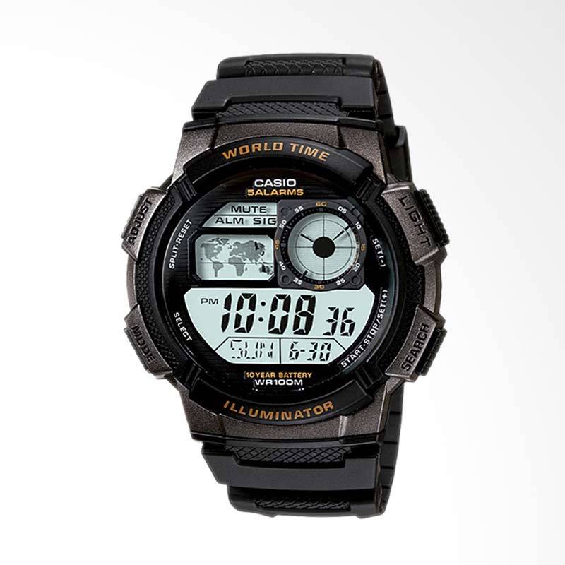 Jual Casio Standard Digital Jam Tangan Pria - Hitam AE 