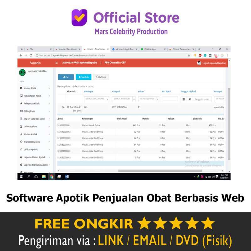 Promo Software Apotek Apotik Penjualan Obat Berbasis Web Terbaru Diskon ...