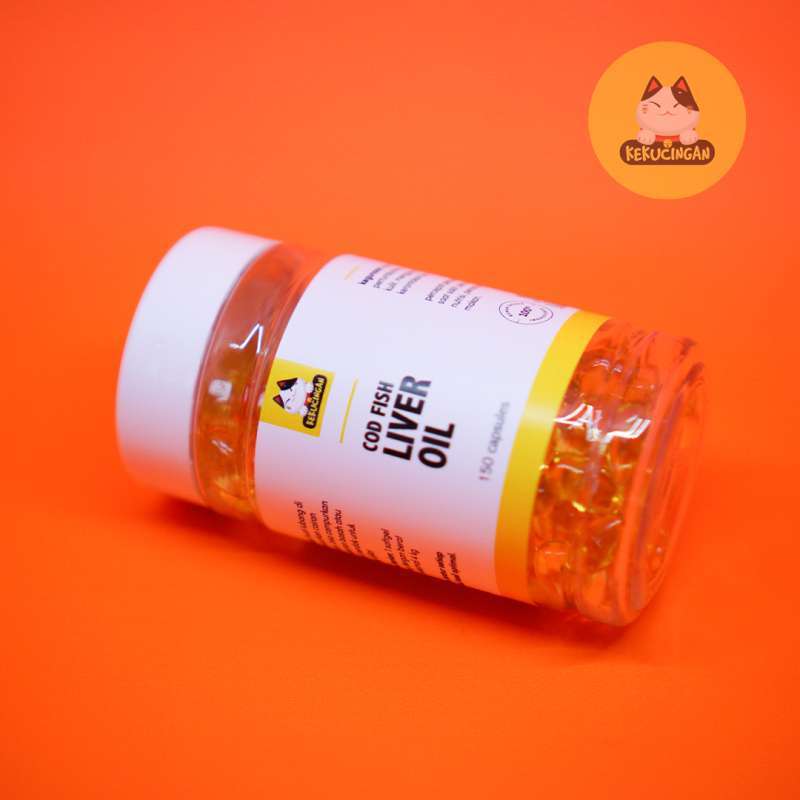 Jual COD FISH LIVER OIL Minyak Ikan Human Grade Untuk Kucing 150