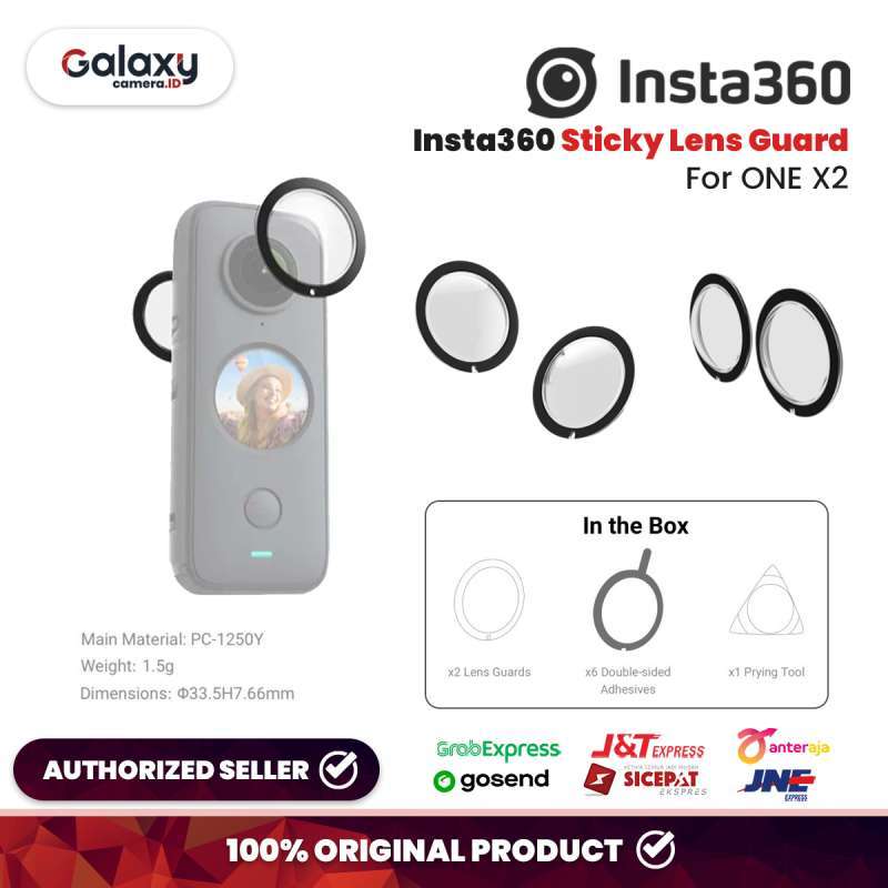 Jual Insta360 ONE X2 Sticky Lens Guard di Seller Galaxy Camera Official Store Galaxy Camera