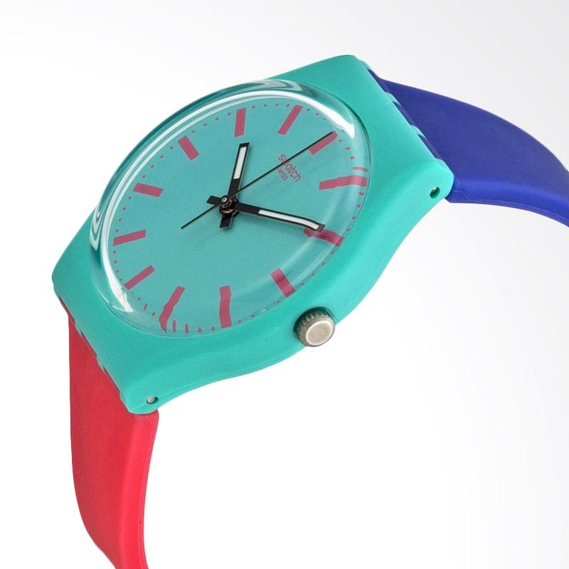 Jual Swatch GG215 Shunbukin Jam Tangan Wanita - Blue Pink