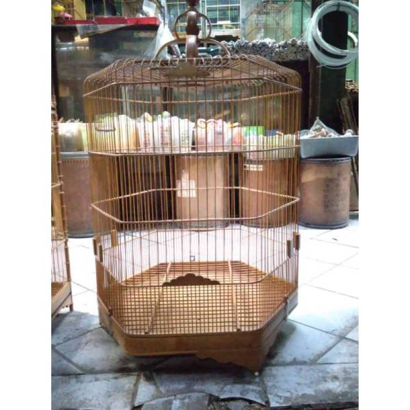 Jual Sangkar murai segi 6 SOLO di Seller Tk sangkar (TokoPojok) - Kota