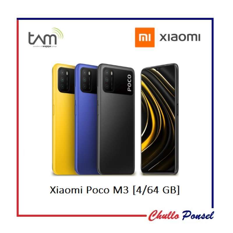 Jual Xiaomi Poco M3 [4/64 GB] Garansi Resmi TAM - Power Black di Seller ...