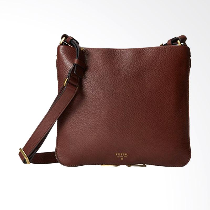 Jual Fossil Preston Crossbody Espresso Ladies ZB5874-206