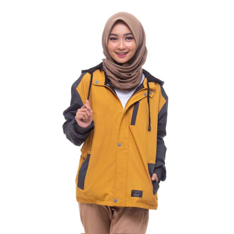 Promo JAKET ANTI AIR WANITA TASLAN AUREL HEYLOK ORIGINAL Murah - Jaket