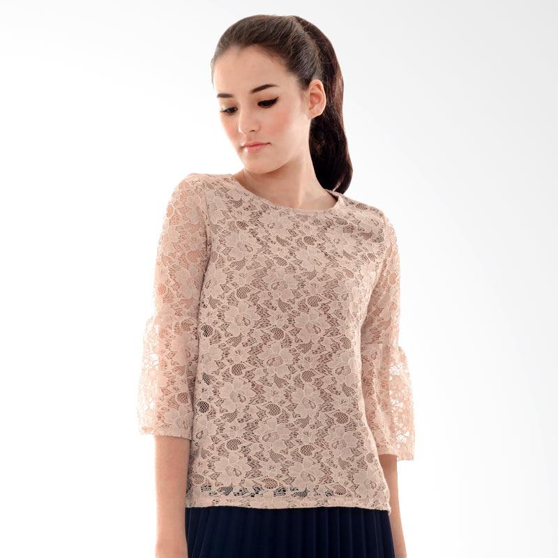 jual beyounique bell sleeve brocade blouse harga jual beyounique bell sleeve brocade blouse harga