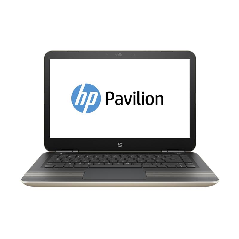 Jual HP Pavilion 14-AL169TX Notebook - Gold [Core i5-7200U