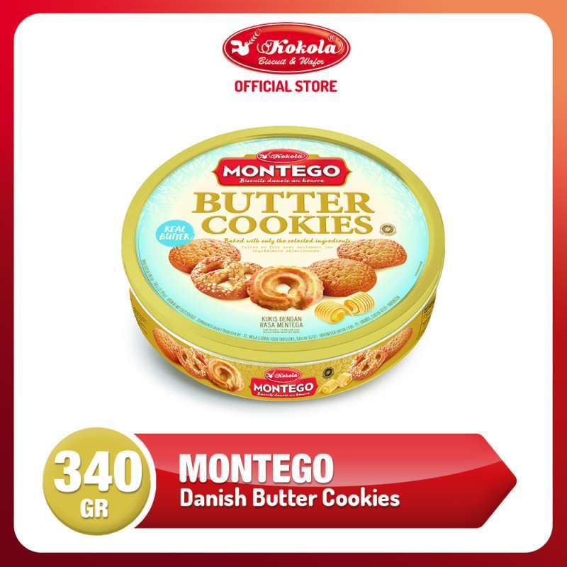Jual Kokola Montego Danish Butter Cookies 340gr Di Seller Kokola Store