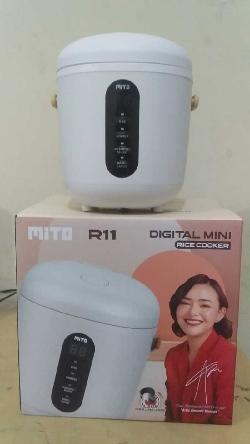 Jual Rice Cooker Mini Digital Mito R11 Kapasitas 0.5 Liter ORIGINAL