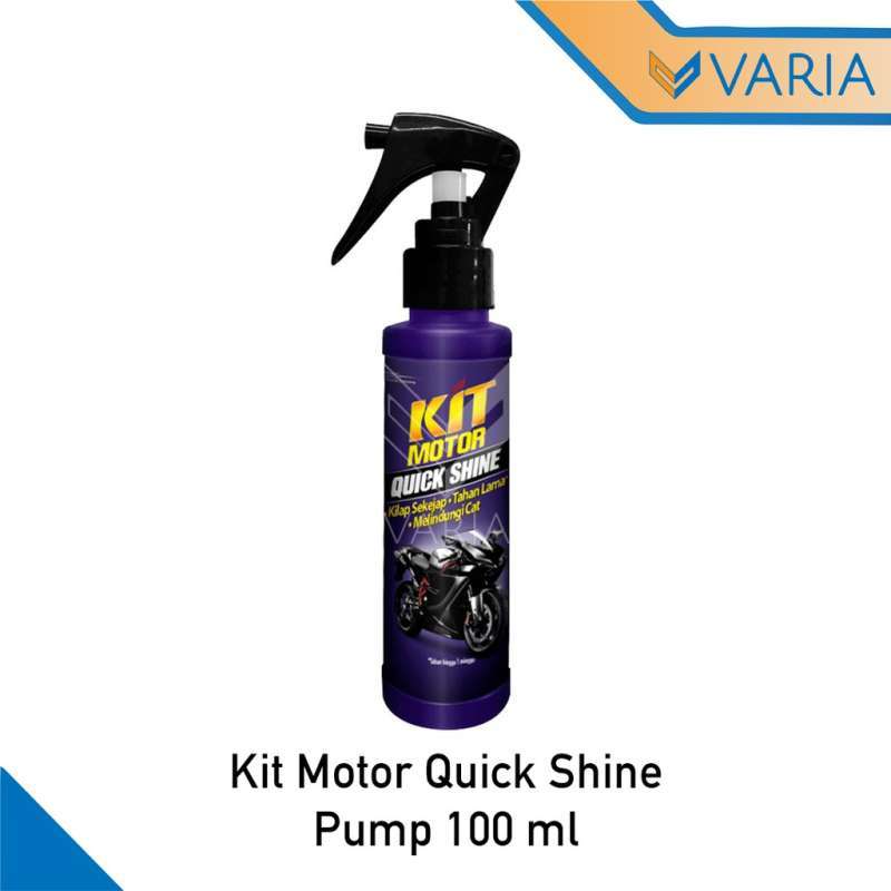 Jual Kit Motor Quick Shine Pengkilap Body Cat Pump 100 ml di Seller