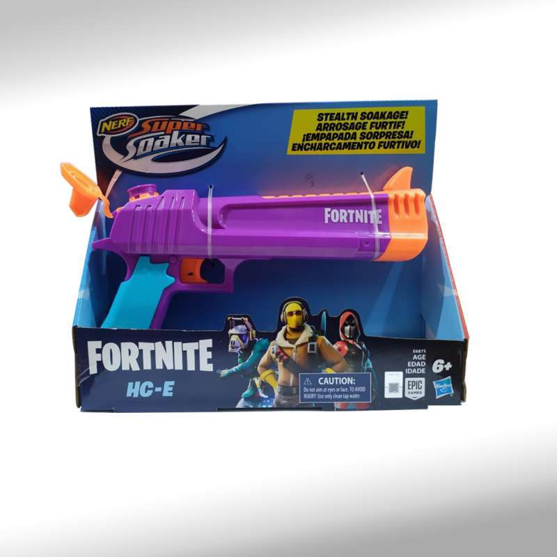 Nerf - - NERF Fortnite HC-E Super Soaker Toy Water Blaster