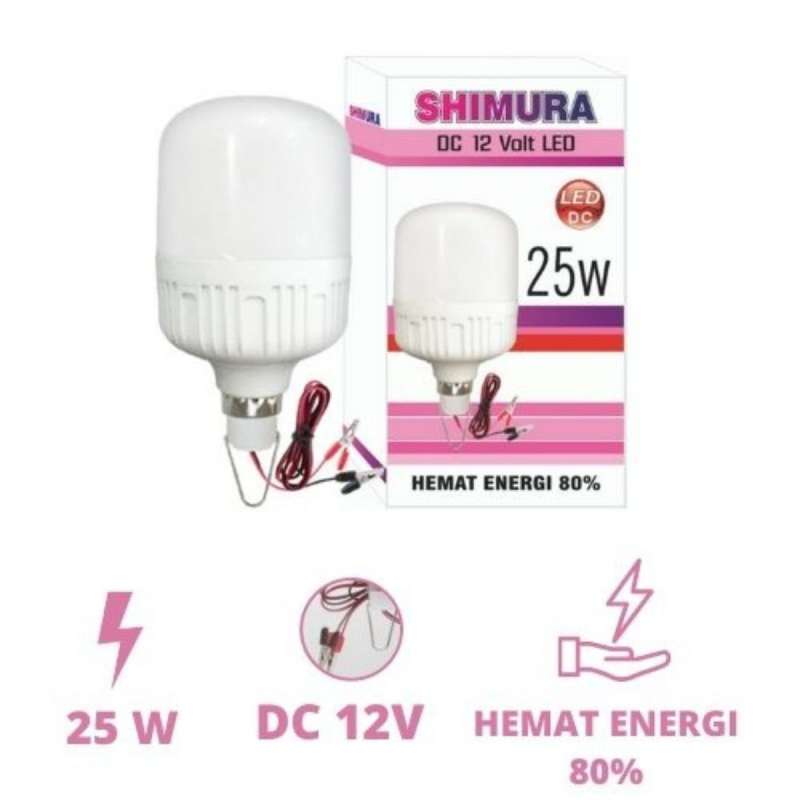 Jual Lampu Led Dc 12 Volt 25 Watt Shimura By Vdr Cool Day Light Led