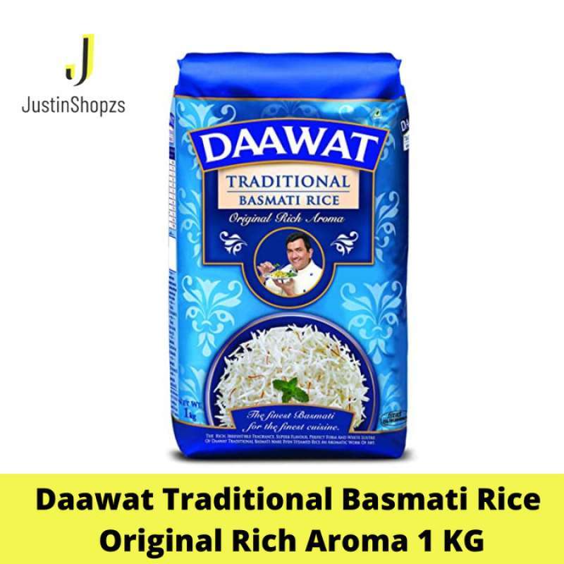 Jual Daawat Traditional Basmati Rice Original Rich Aroma 1 KG Beras