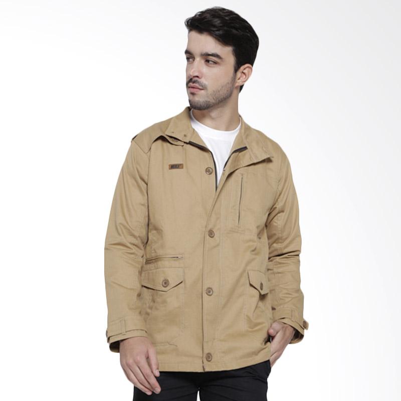 Jual Neils Parka Windbreaker Brimingham Jaket Pria - Khaki 