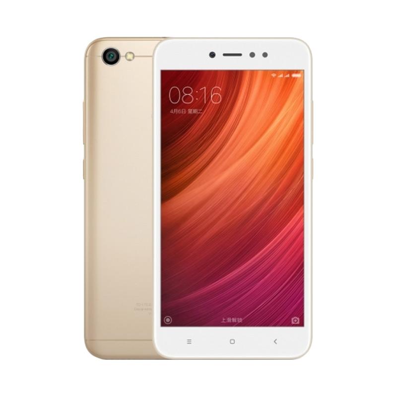Jual Xiaomi Redmi Note 5A Smartphone - Gold [16GB/2GB 