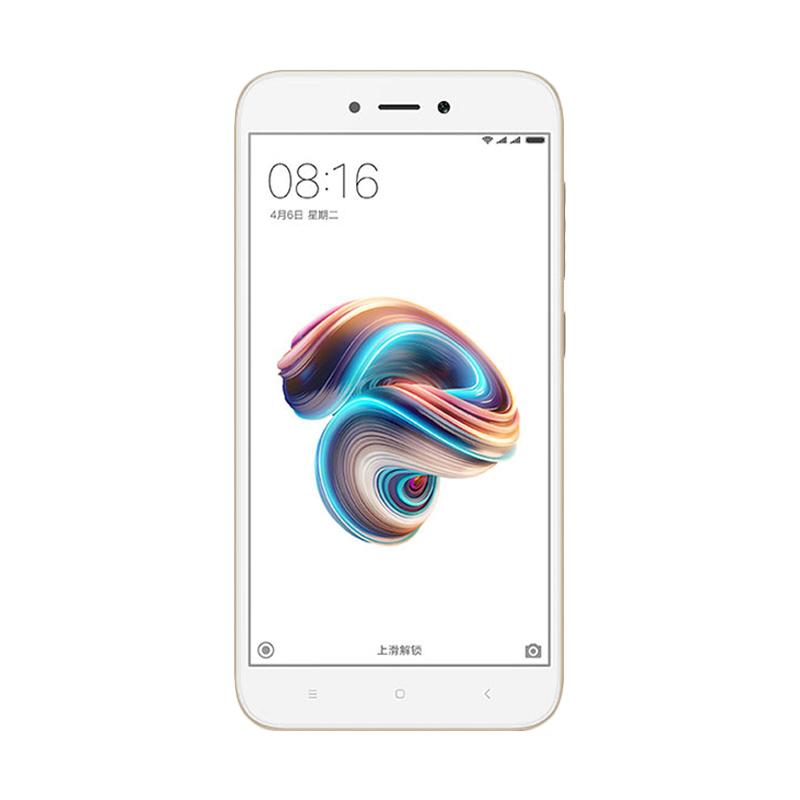 Jual Xiaomi Redmi 5A Smartphone - Gold [2GB/16GB] GARANSI