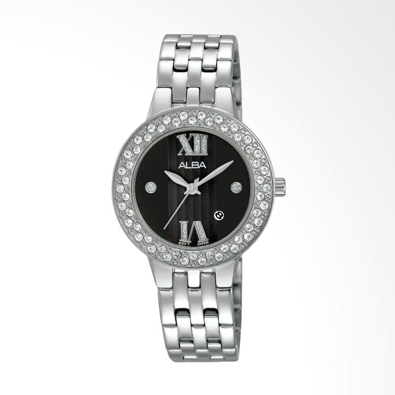 Jual Alba AH7H43X1 Fasion Analog Stainless Steel Strap Jam Tangan
