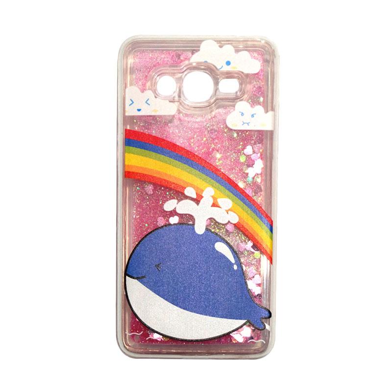 jual winner water glitter blue whale softcase casing for jual winner water glitter blue whale softcase casing for