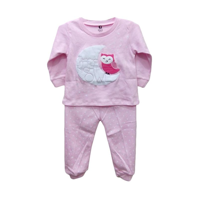 Jual Gracie Motif Owl 03 Setelan  Baju  Tidur  Bayi Perempuan  