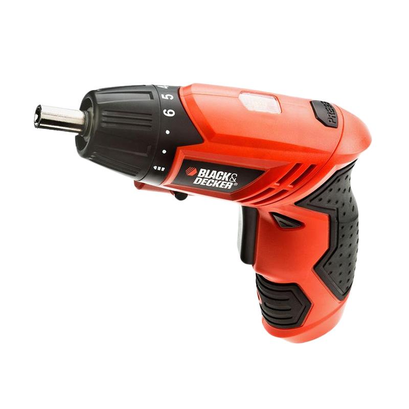 Jual Black & Decker KC4815B1 Cordless Screwdriver Bor Obeng [4.8V] di