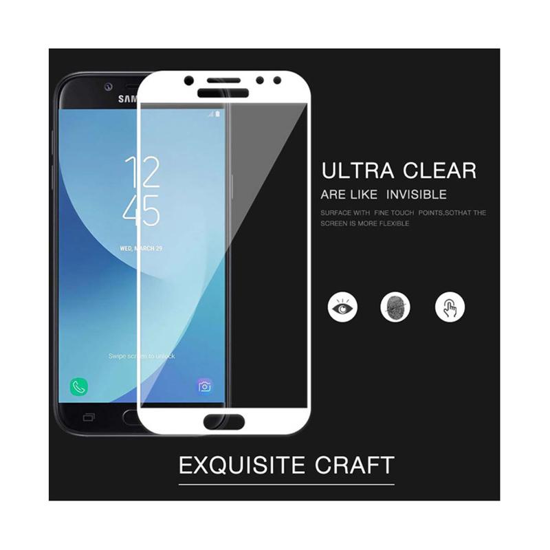 Jual QCF Tempered Glass Full Screen Protector for Samsung