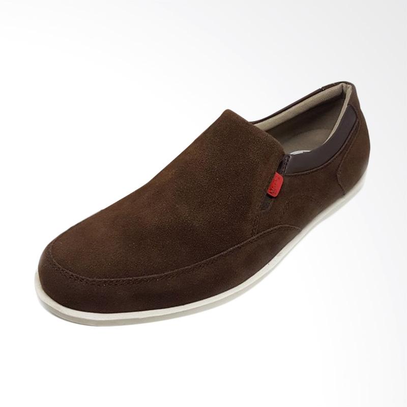 Jual Grocks Tonga Slip On Sepatu Pria - Brown (bradleys