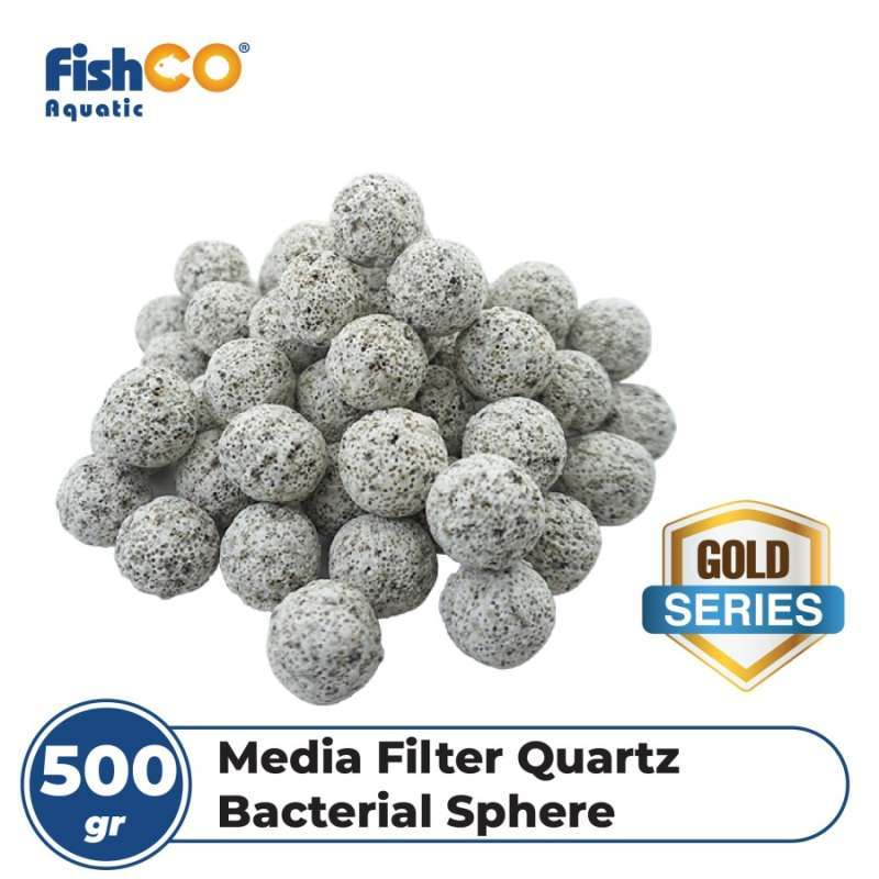 Jual Media Filter Aquarium Quartz Bacterial Sphere Bacteria House di