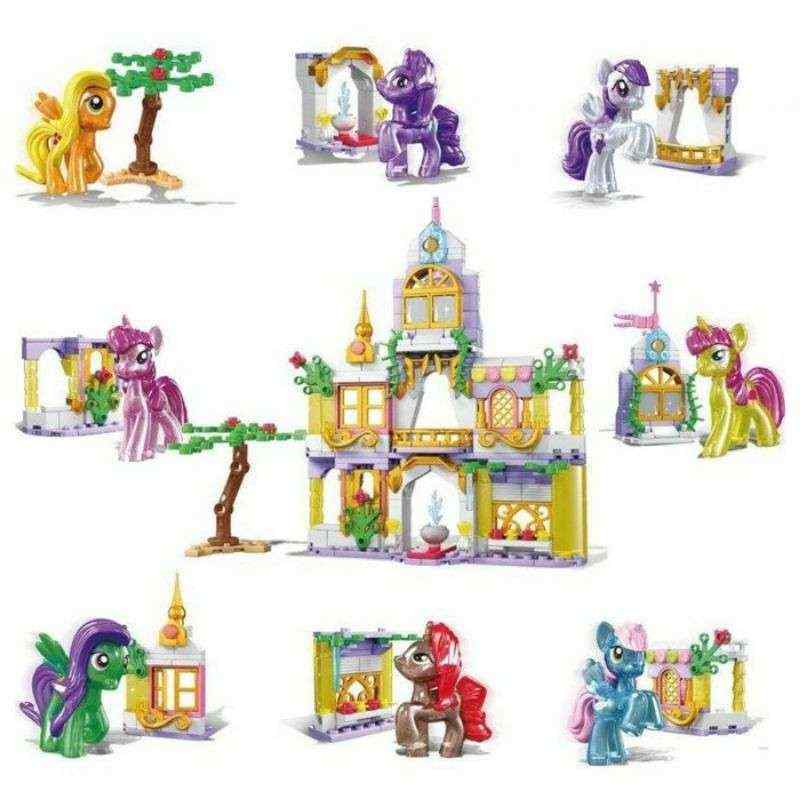 Jual Lego My Little Pony Clear Figure Set of 8 PCS di Seller Boluner ...