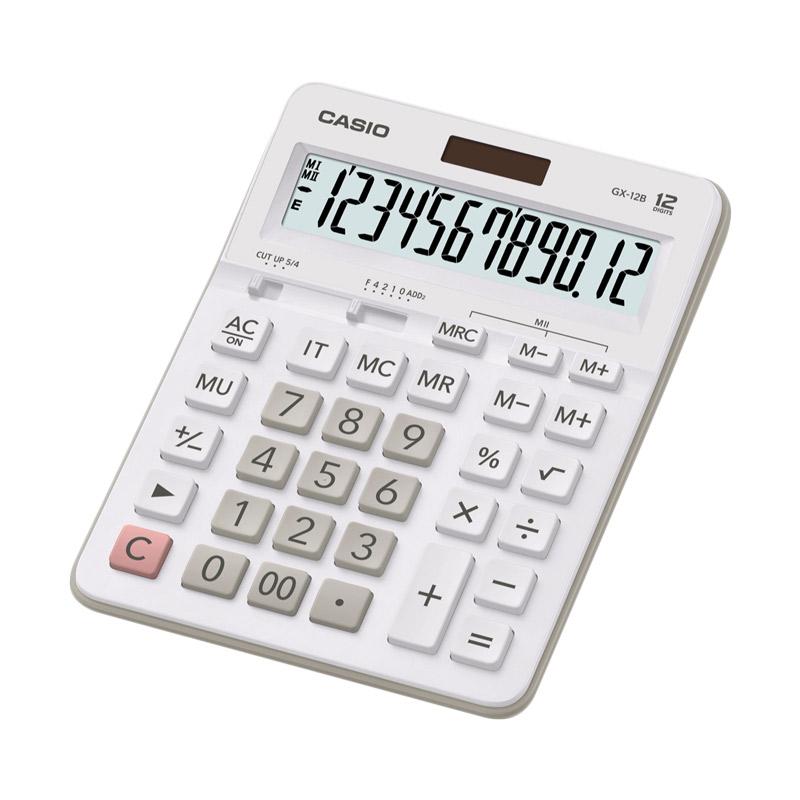Jual CASIO GX-12B Value Series Calculator Terbaru - Harga