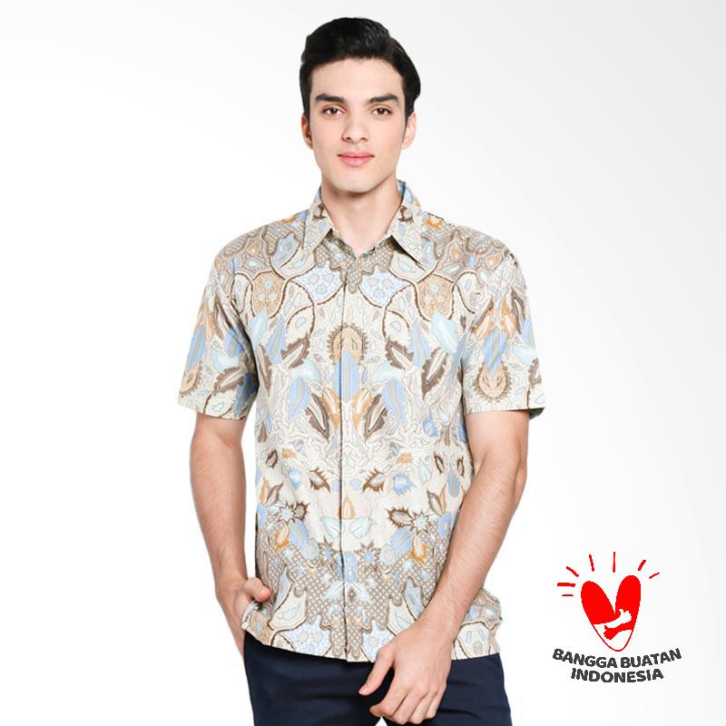 Jual Serendipity Clothing Simple Brown Kemeja Batik Pria
