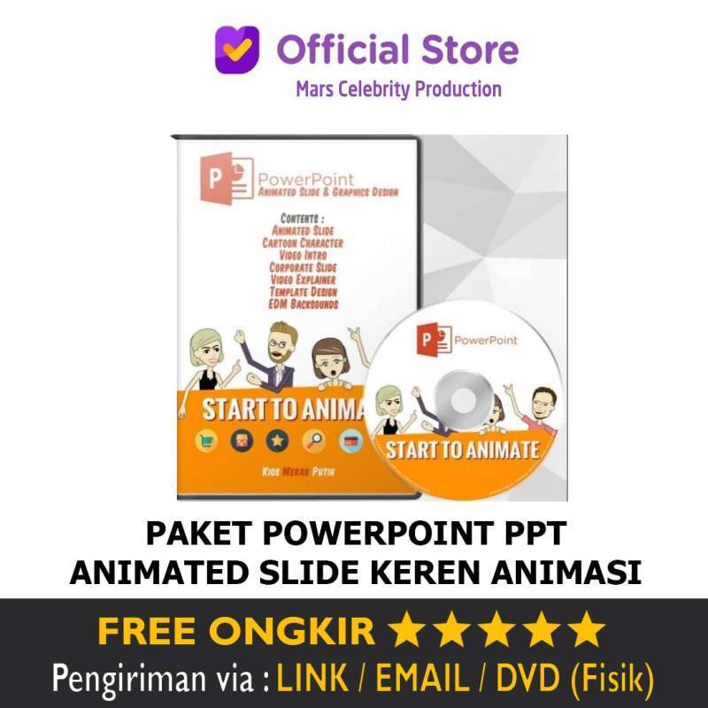 Jual Bundle PowerPoint PPT Power Point Animated Slide Keren Animasi di ...