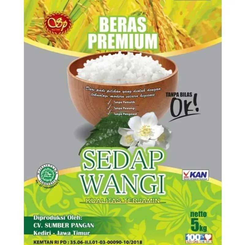 Jual TG-Sedap Wangi Beras Premium 5kg di Seller Kuliner Pro - Gudang