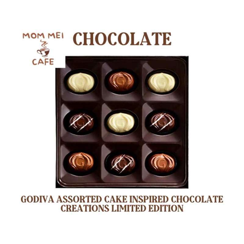Jual Coklat Impor GODIVA ASSORTED CAKE INSPIRED CHOCOLATE CREATIONS di