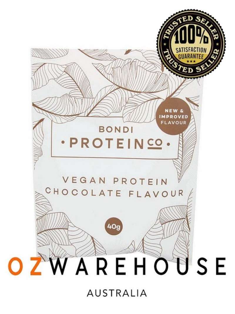 Jual Bondi Vegan & Gluten Free Protein Powder Chocolate Sachet (40g) di Seller Ozwarehouse