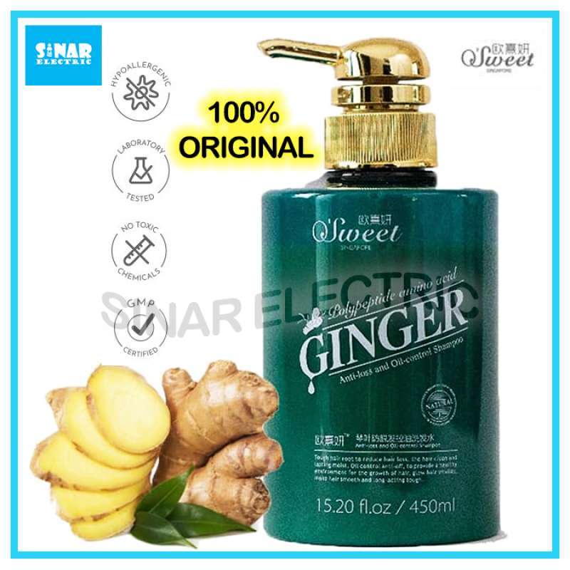 Jual Ginger Shampoo Anti Rontok 450ML O'Sweet Singapore ORI Osweet O