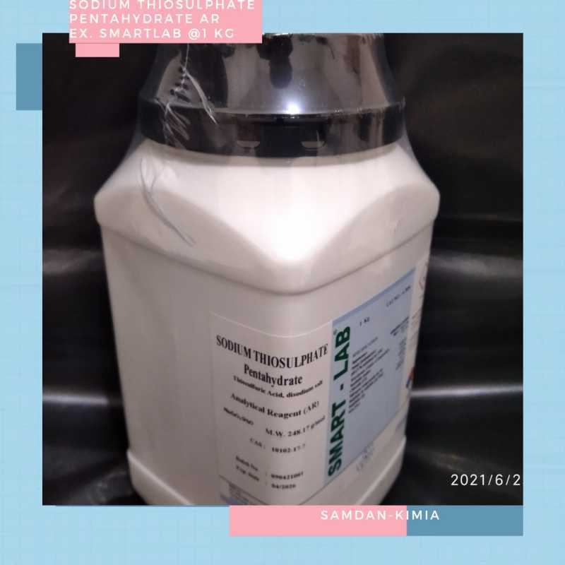 Jual Sodium Thiosulphate-AR(Analytical Reagent)ex.Smartlab @100 Gram di ...