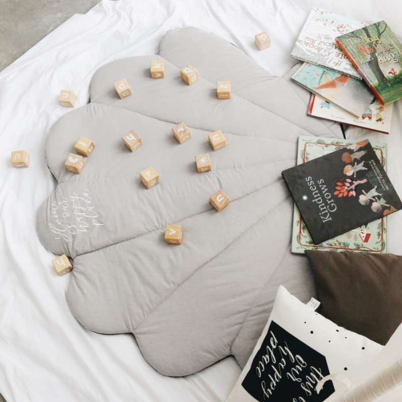 Promo Lettering Shell Playmat ⁣⁣Playmat Baby Karpet Dekorasi Lantai