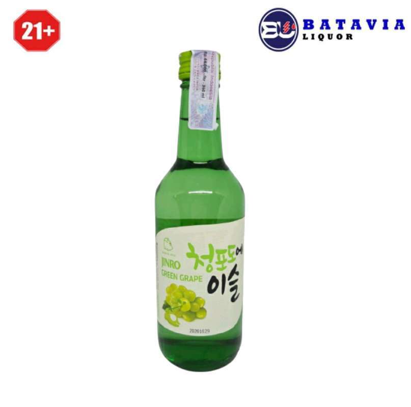 Jual Jinro Chamisul Green Grape Korea Soju 360ml di Seller Batavia
