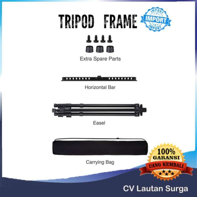 Jual Tripod Frame MURAH Stand Frame Foto TRipod Whiteboard Stand Lukis