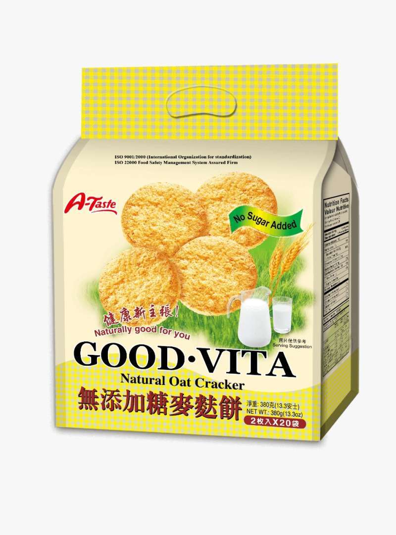 Jual ATaste Good Vita Oat Cracker No Sugar 380gr di Seller JH Mart