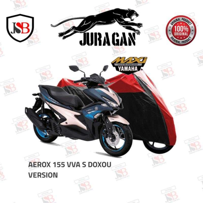 Promo COVER MOTOR YAMAHA AEROX 155 VVA S DOXOU VERSION Diskon 6 di