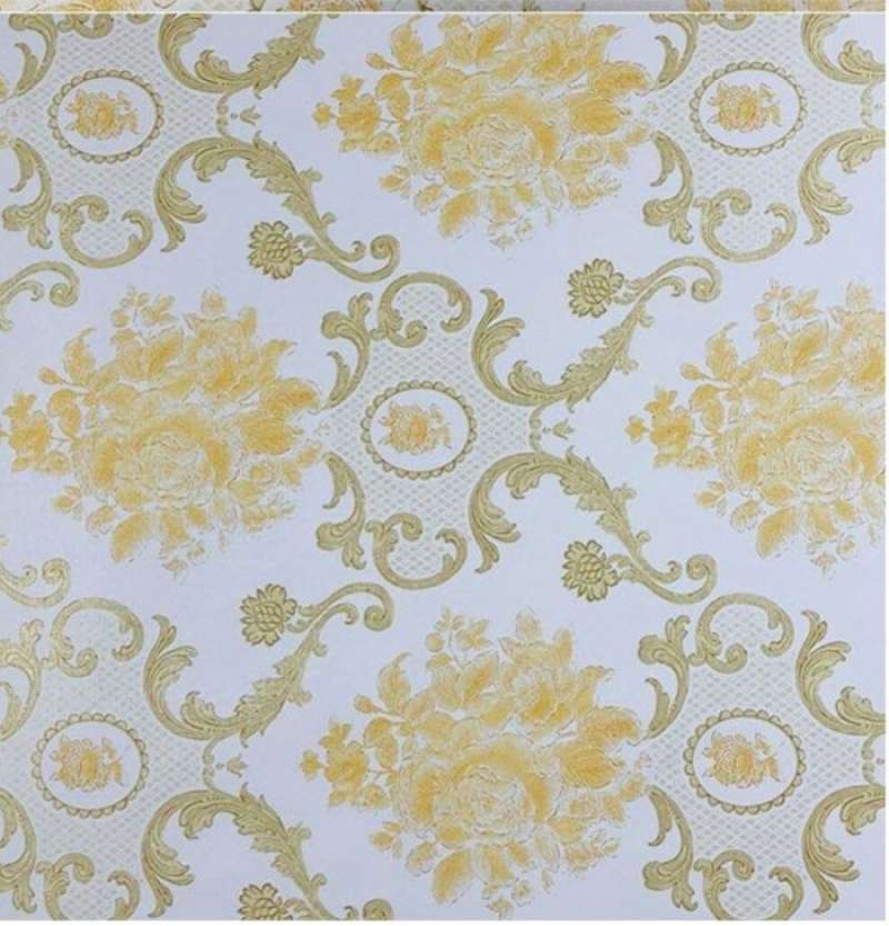 Promo Wallpaper sticker dinding motif batik gold tipe R Diskon 26 di Seller