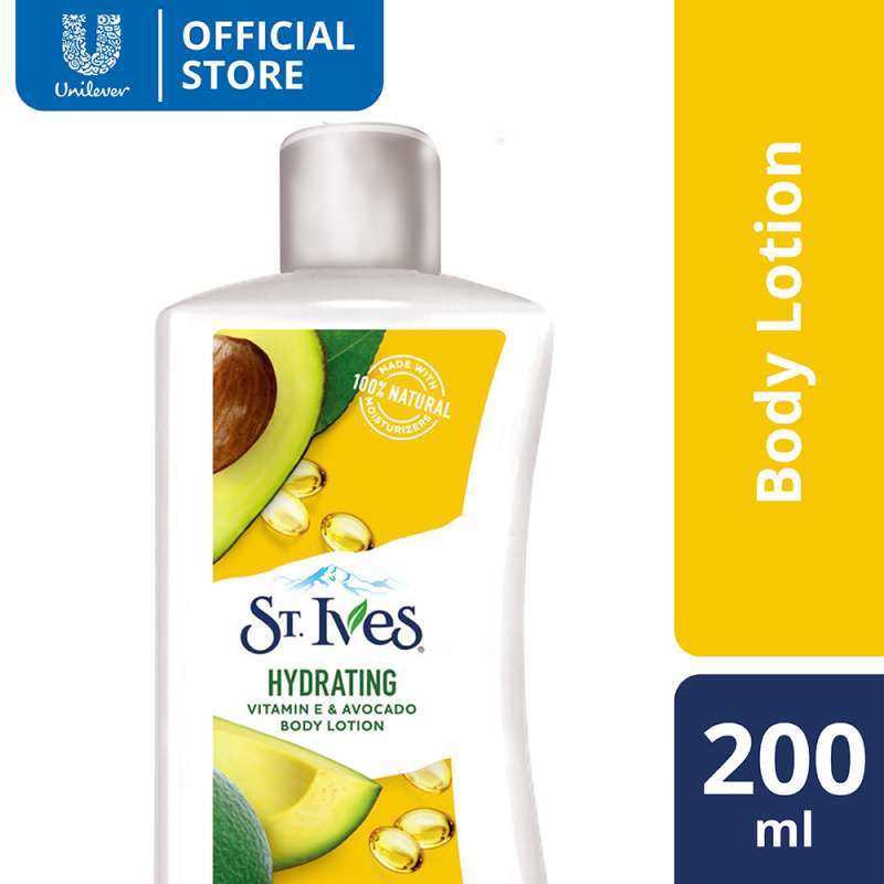 Jual St. Ives Daily Hydrating Vitamin E & Avocado Body Lotion [200 Ml