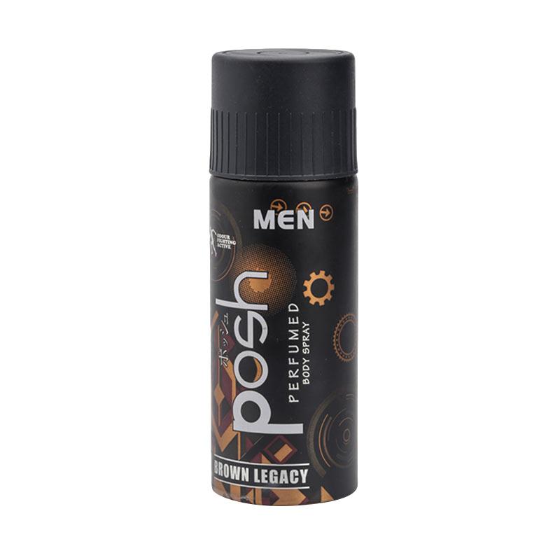 Jual Posh Men Brown Legacy Body Spray [150 mL/ Botol
