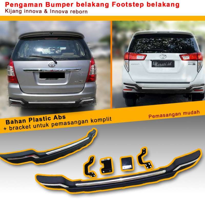 Jual Tanduk Mobil Belakang Bumper Pengaman Belakang Mobil Innova di