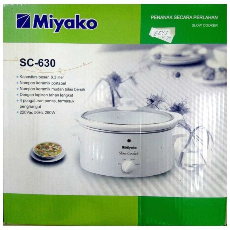 Jual Jual Slow Cooker Miyako Sc630 Di Seller Ponimanku Wijaya Kusuma