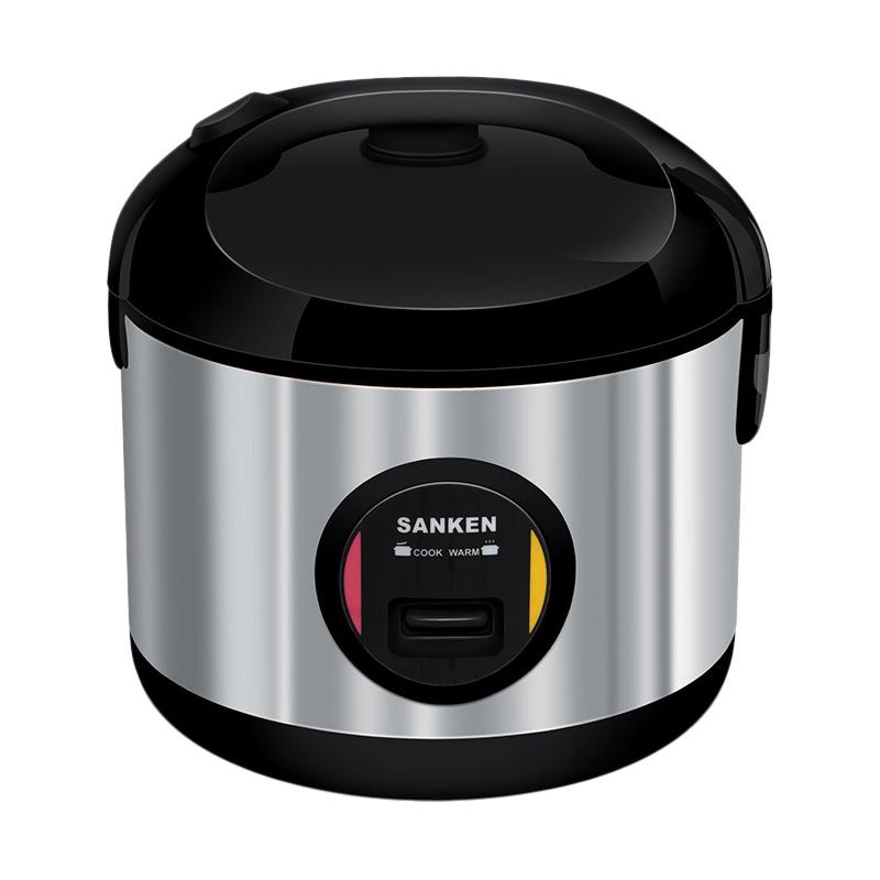 Jual Sanken SJ3030 Stainless Steel Rice Cooker [2L] Black di Seller
