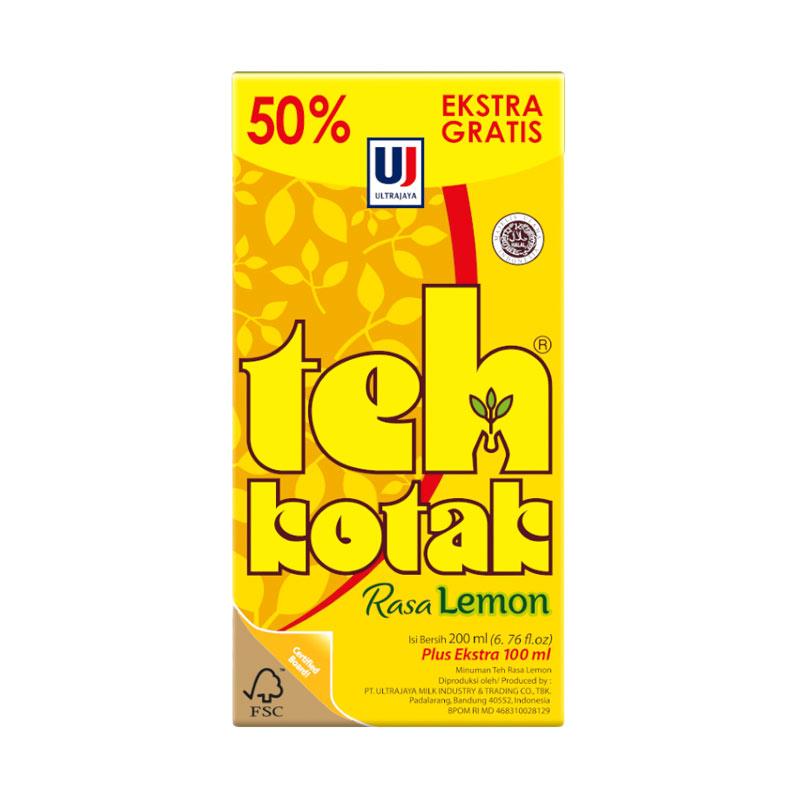 Jual Ultra Rasa Blackcurrant & Rasa Lemon Teh Kotak [10 Pcs/300 Ml] Di ...