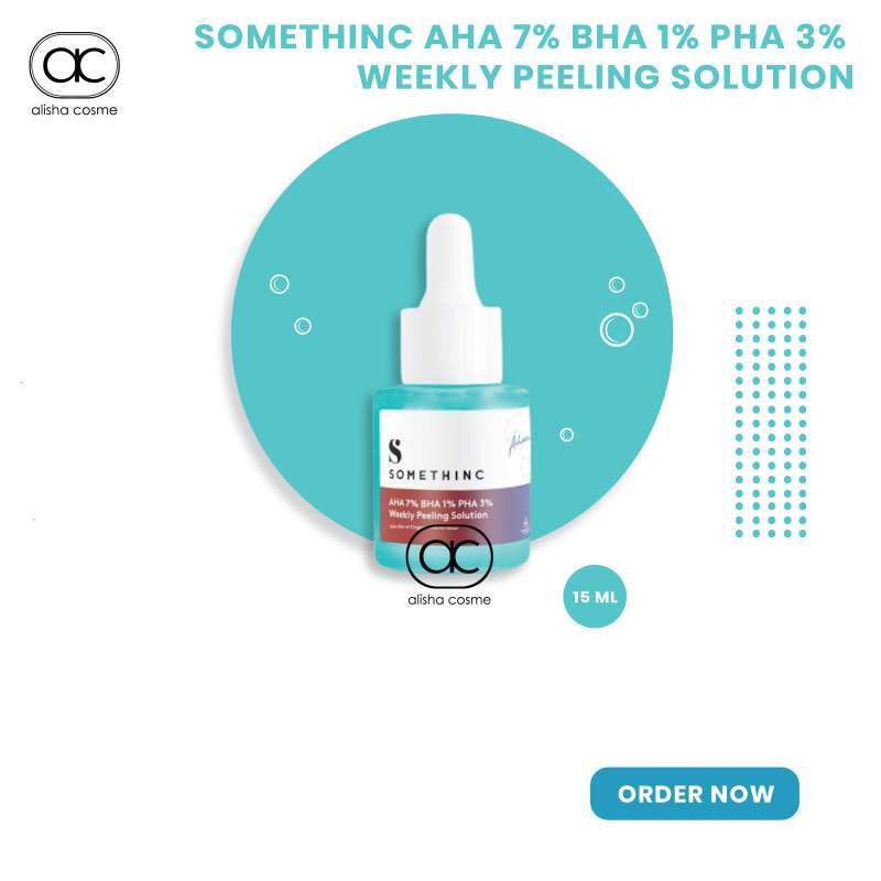 Promo Somethinc AHA 7%, BHA 1%, PHA 3% Weekly Peeling Solution 20ml ...