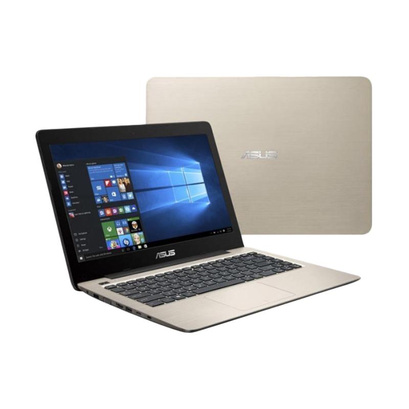 Jual ASUS A407UA-BV320T Notebook - Icicle Gold [i3-7020U